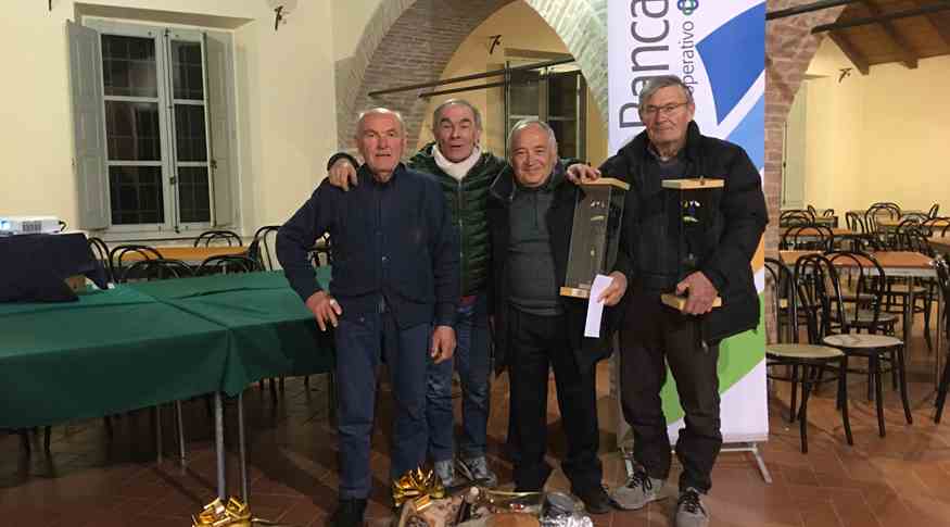 FOTO 1 I Finalisti, Da Sinistra Vallorani Carlo, Borghesi Piero, Caucci Antonio, Binci Franco