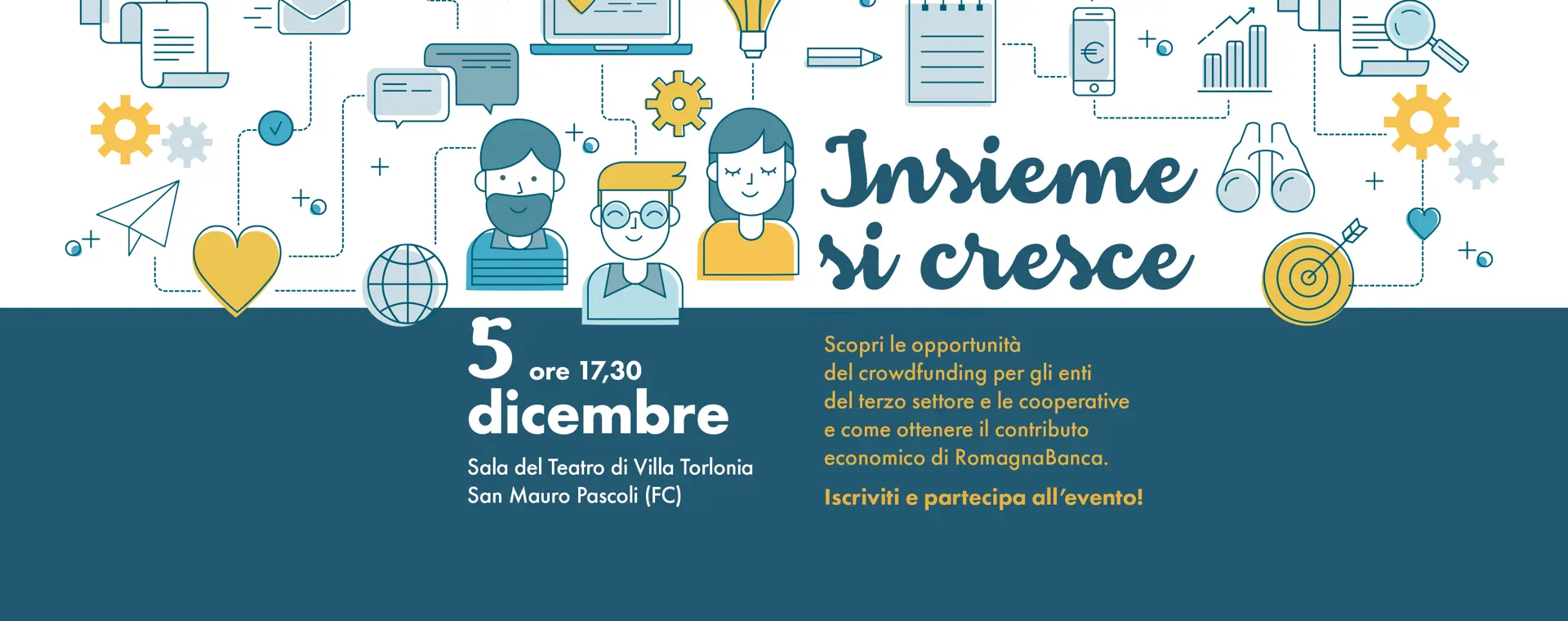 L'opportunità è di nuovo per tutti: enti non profit e cooperative