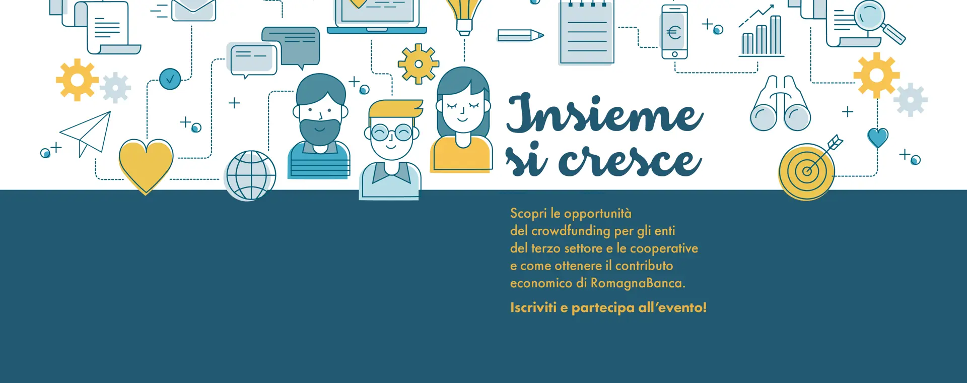 L'opportunità è di nuovo per tutti: enti non profit e cooperative