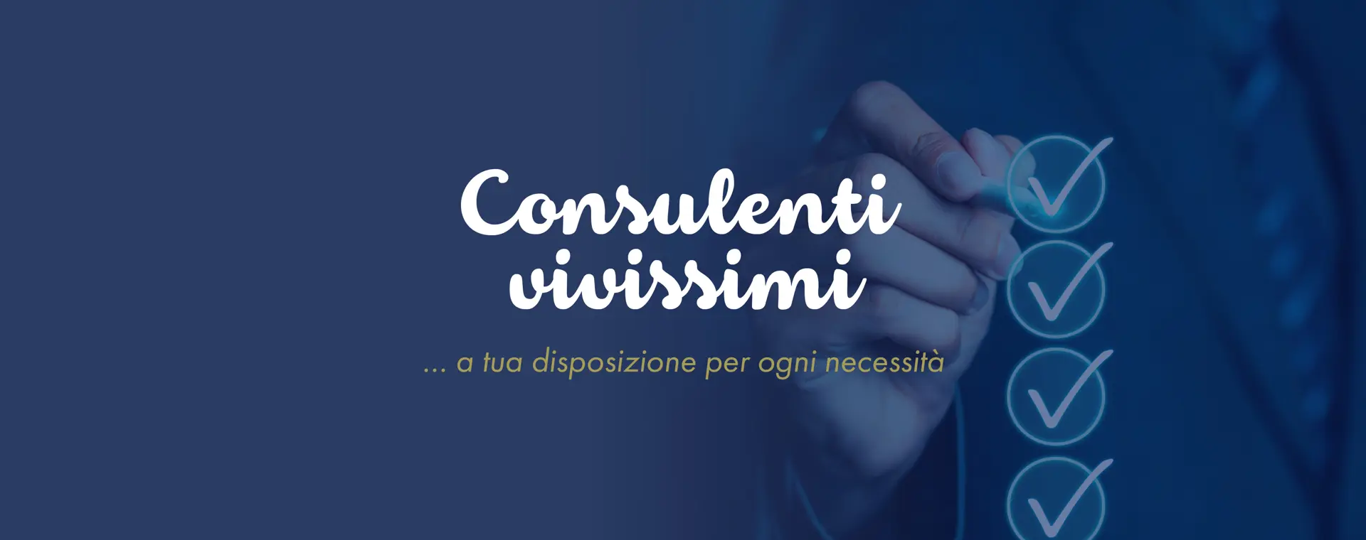 Chiedi un appuntamento con i nostri professionisti..