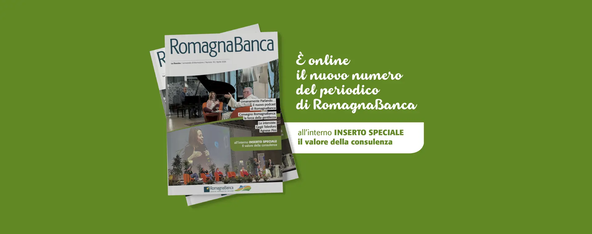 Eventi, podcast, bilancio sociale e news su investimenti, previde