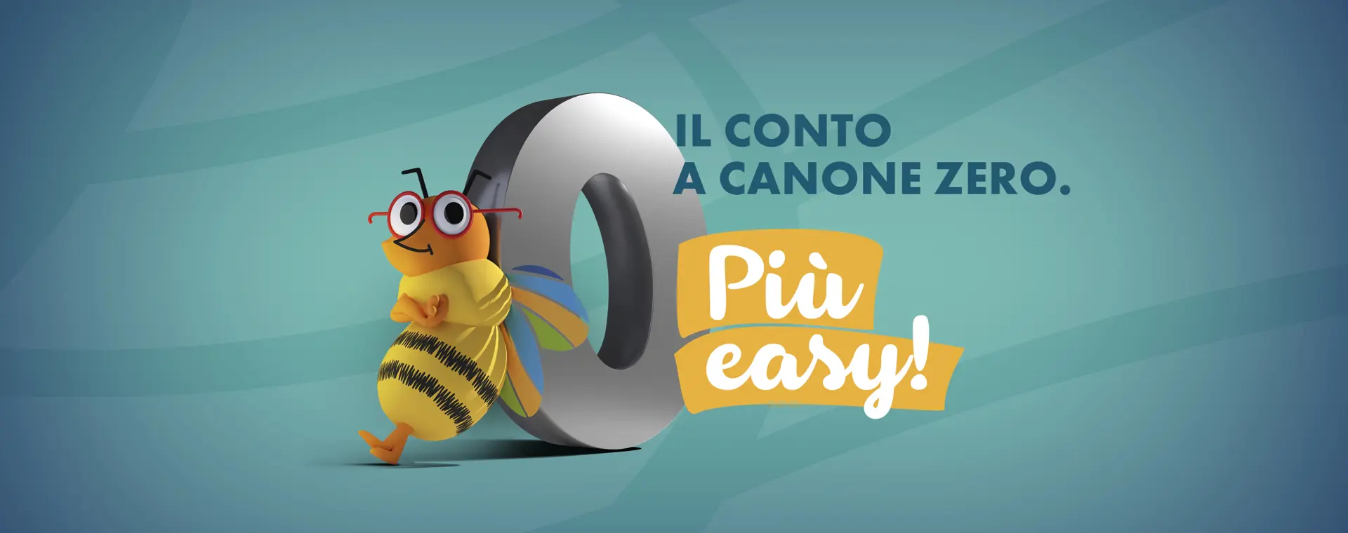Conto PiùEasy - il conto a CANONE ZERO per 3 anni se accrediti il