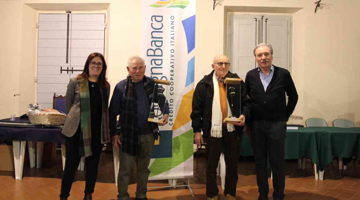 Vincitori Torneo Principale Magnani Walter Paganelli Gianfranco (Al Centro)